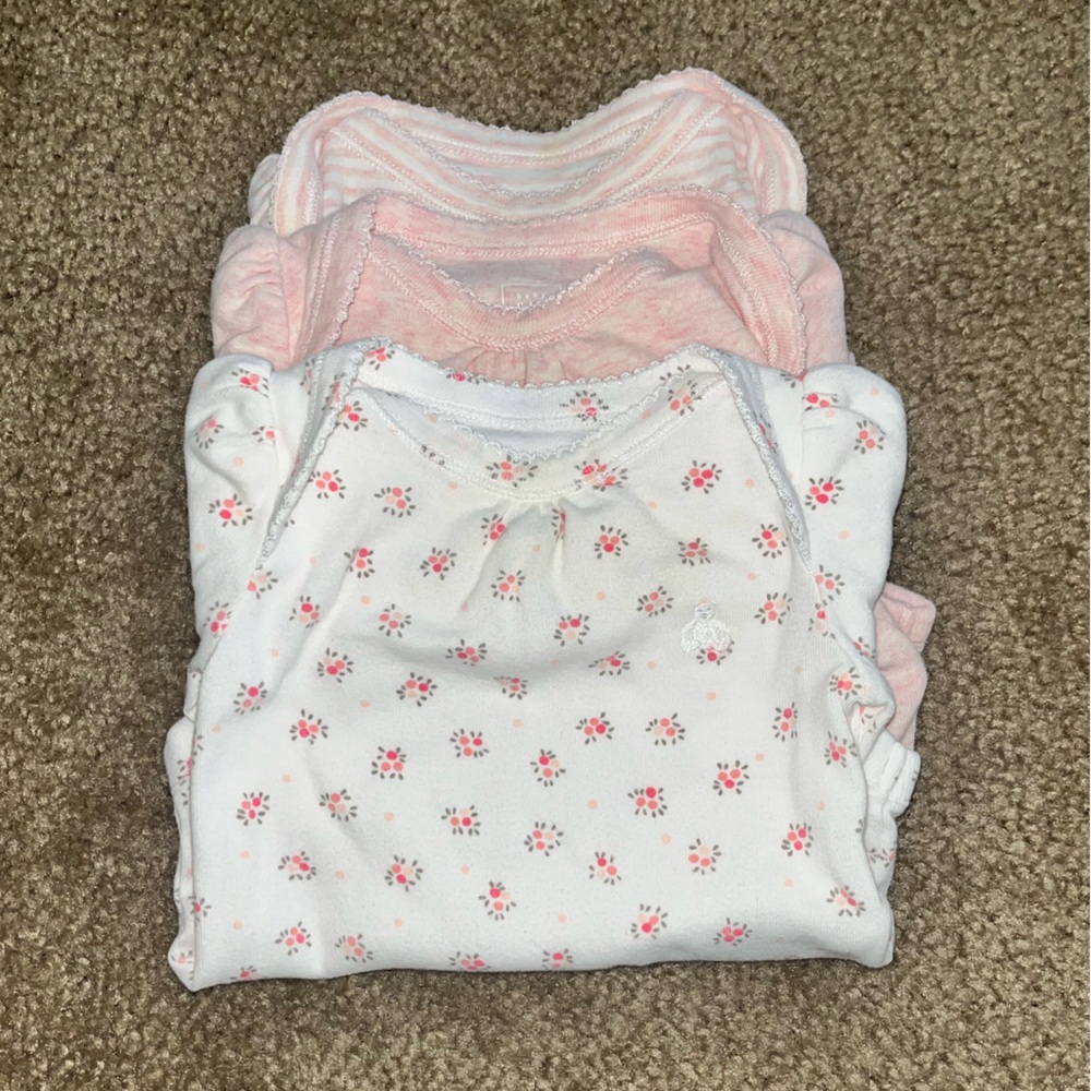 Long Sleeve Baby Gap Onesies